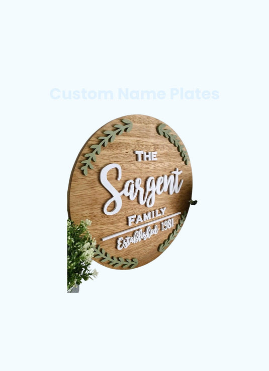 Custom Name Plates